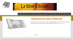 Desktop Screenshot of labiblearouen.org